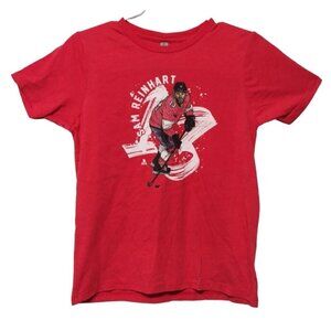 NHLPA Sam Reinhart 13 Youth Hockey Jersey, Red, Size L 10/12. NWT.